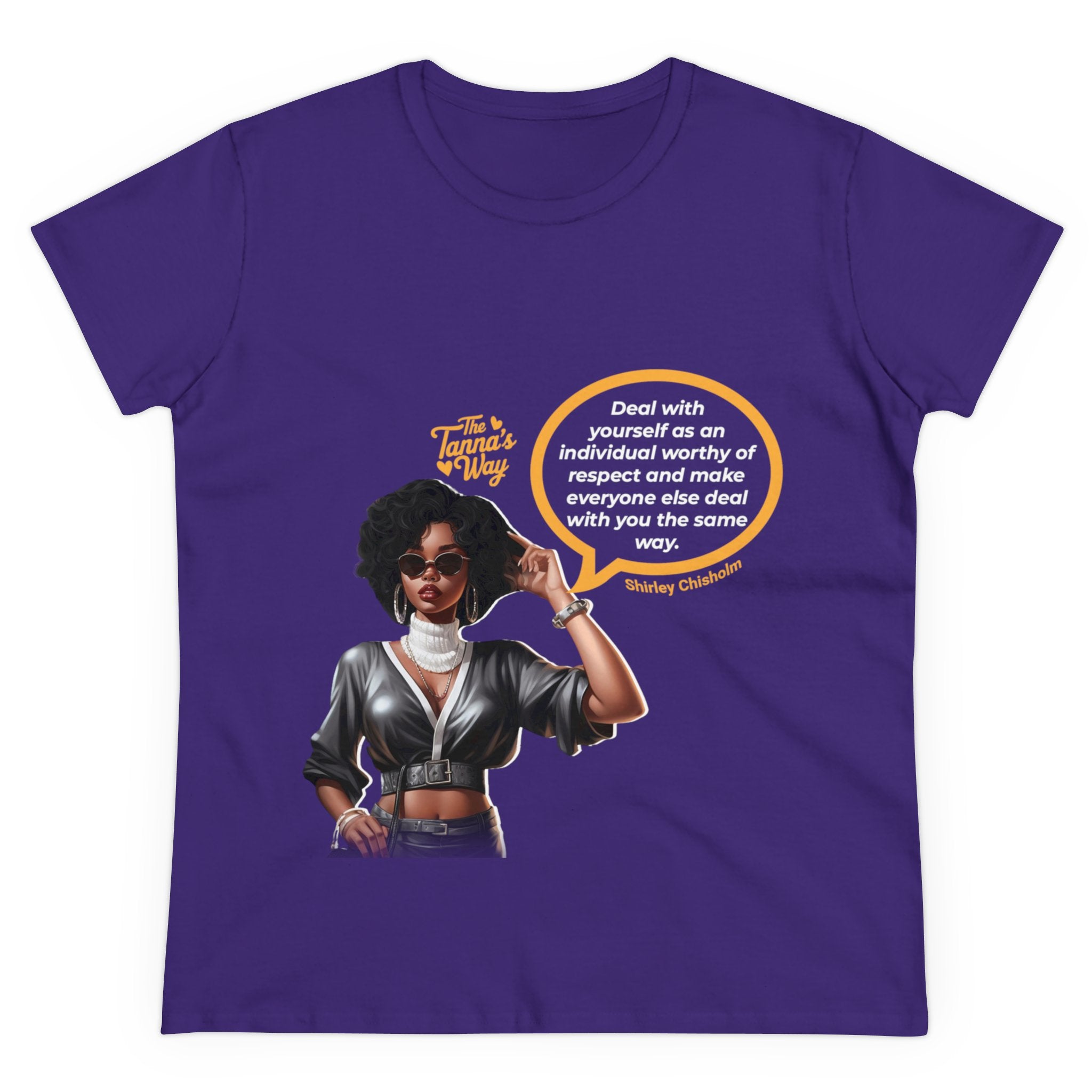 Shirley Chisholm | Women's Midweight Cotton Tee